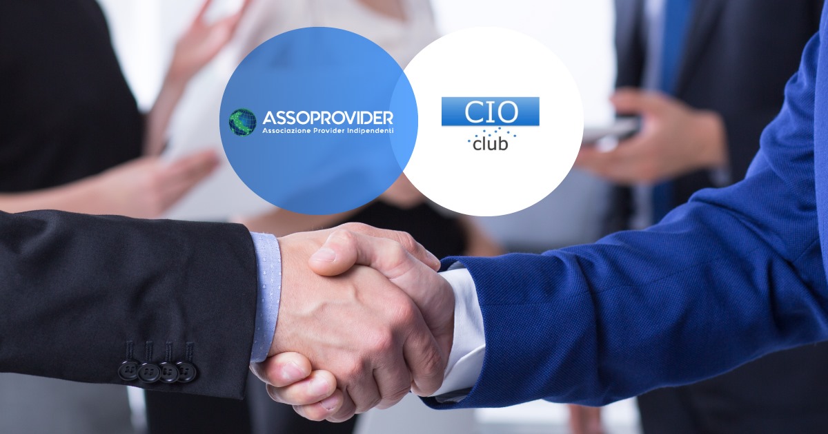 Partnership: Assoprovider si allea con CIO Club Italia, associazione di professionisti  e appassionati di IT