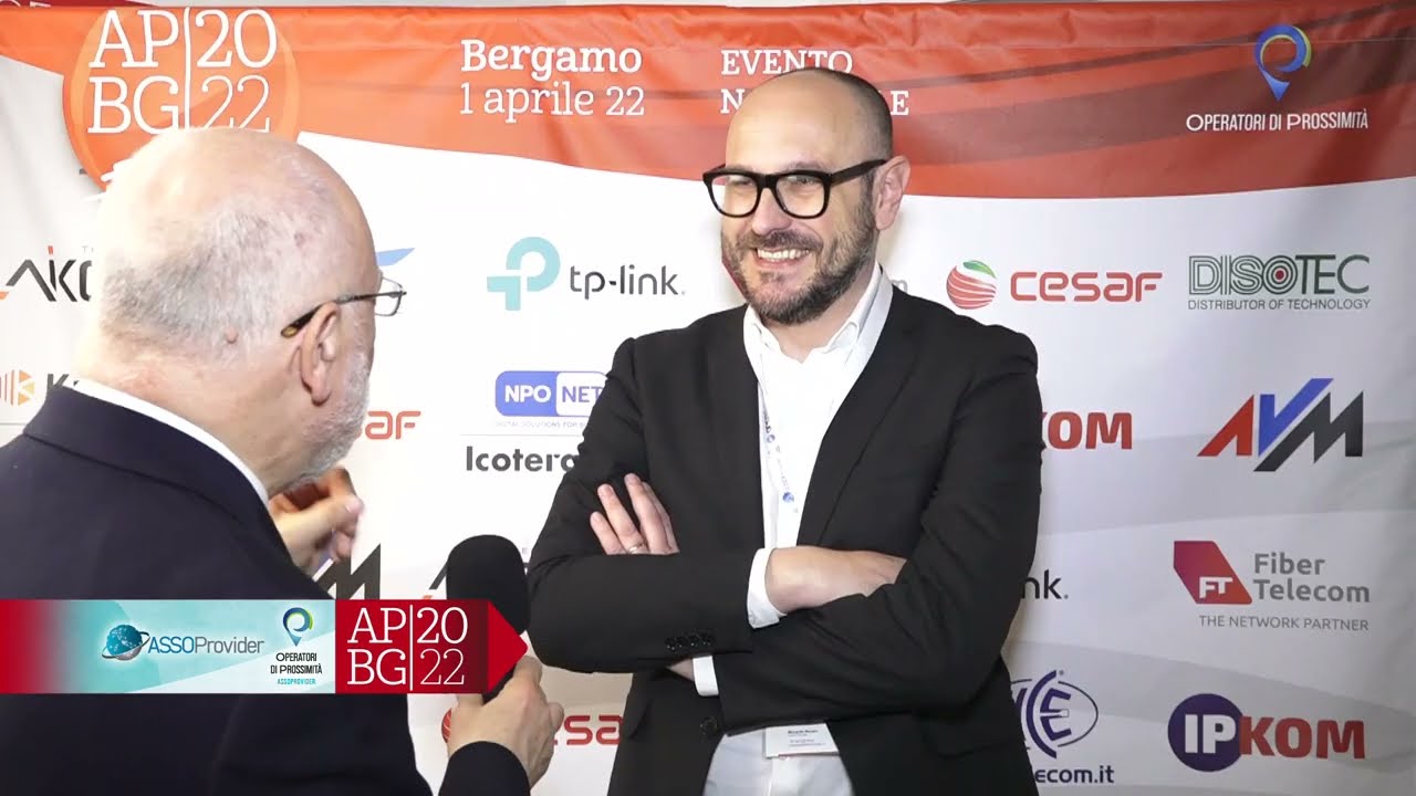 APBG22 - Riccardo Busato Fiber Telecom. - Intervista di Enzo Colarusso